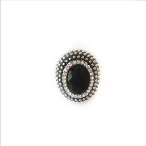 Black Stone Ring